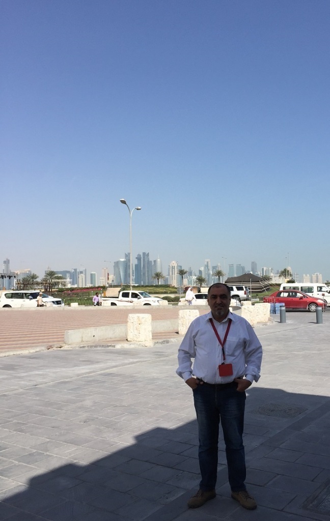 Doha kentini  panoramik görüntüsü